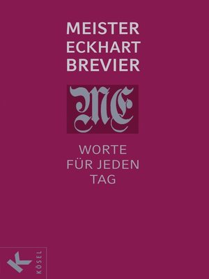 cover image of Meister Eckhart Brevier